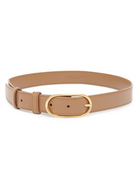 Dolce & Gabbana Women's Italian Tailoring DG Leather Belt