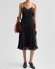 Dolce & Gabbana Women's Lace-Trim Silk-Cotton Midi Skirt - 2