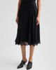 Dolce & Gabbana Women's Lace-Trim Silk-Cotton Midi Skirt - 4