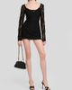 Dolce & Gabbana Women's Lace Scoopneck Mini Dress - 2