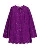 Dolce & Gabbana Women's Lace Tent Minidress - 1