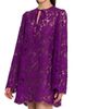 Dolce & Gabbana Women's Lace Tent Minidress - 4