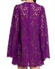 Dolce & Gabbana Women's Lace Tent Minidress - 5