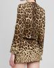 Dolce & Gabbana Women's Leopard-Print Cotton-Blend Crop Jacket - 3