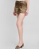 Dolce & Gabbana Women's Leopard-Print Cotton-Blend Mini Skirt - 4