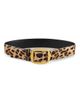 Dolce & Gabbana Women's Leopard-Printed Leather Belt - 1