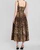Dolce & Gabbana Women's Leopard Print Cotton Midi Dress - 3