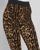 Dolce & Gabbana Women's Leopard Print Crop Leggings - 5