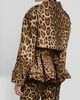 Dolce & Gabbana Women's Leopard Short Trench Coat - 3