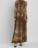 Dolce & Gabbana Women's Leopard Silk Charmeuse Maxi Dress - 2