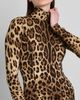 Dolce & Gabbana Women's Leopard Silk Charmeuse Maxi Dress - 5