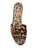 Dolce & Gabbana Women's Logo Cut Out Leopard-Print Leather Sandals - 4