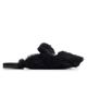 Dolce & Gabbana Women's Logo Dyed Lamb Hair Mules - 1