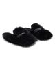 Dolce & Gabbana Women's Logo Dyed Lamb Hair Mules - 2