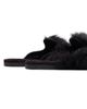 Dolce & Gabbana Women's Logo Dyed Lamb Hair Mules - 3