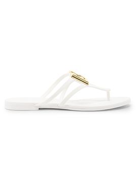 Dolce & Gabbana Women's Logo Jelly Sandals