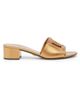 Dolce & Gabbana Women's Logo Nappa Leather Mules - 1