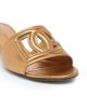 Dolce & Gabbana Women's Logo Nappa Leather Mules - 5