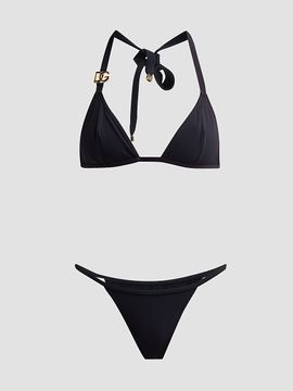 Dolce & Gabbana Women's Logo Triangle Bikini