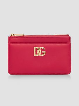 Dolce & Gabbana Women's Logo Zip Cardholder