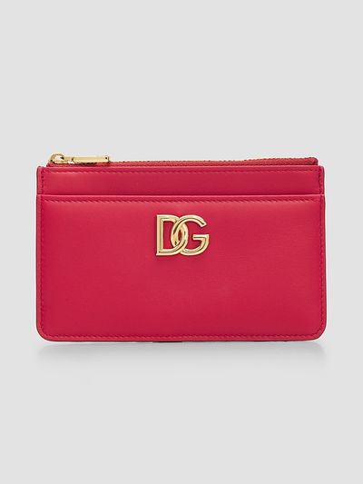 Dolce & Gabbana Women's Logo Zip Cardholder