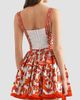 Dolce & Gabbana Women's Maiolica Silk-Blend Corset Top - 3