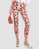 Dolce & Gabbana Women's Majolica-Print Brocade Crop Pants - 4
