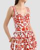 Dolce & Gabbana Women's Majolica-Print Cotton Poplin Midi Dress - 5