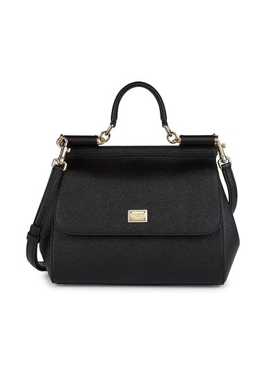 Dolce & Gabbana Women's Medium Sicily Leather Top Handle Bag