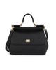 Dolce & Gabbana Women's Medium Sicily Leather Top Handle Bag - 6
