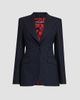 Dolce & Gabbana Women's Pinstriped Stretch Virgin-Wool Single-Breasted Blazer - 1