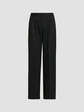 Dolce & Gabbana Women's Pinstriped Virgin Wool-Cashmere Straight-Leg Pants