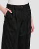 Dolce & Gabbana Women's Pinstriped Virgin Wool-Cashmere Straight-Leg Pants - 5