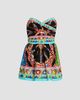 Dolce & Gabbana Women's Printed Cotton Mini Dress - 6