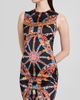 Dolce & Gabbana Women's Printed Satin Sheath Midi Dress - 5