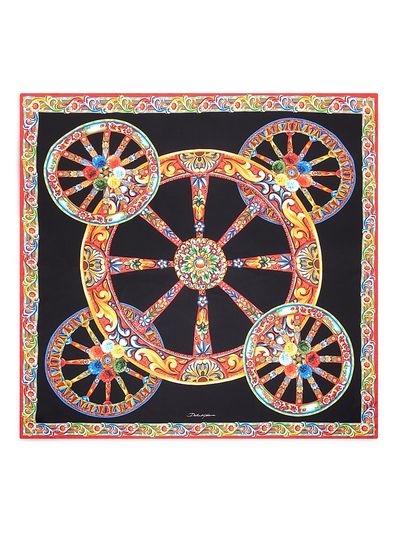 Dolce & Gabbana Women's Printed Silk Foulard
