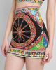 Dolce & Gabbana Women's Printed Stretch Cotton Mini Skirt - 5