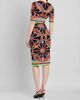 Dolce & Gabbana Women's Printed Stretch Silk Midi Dress - 3