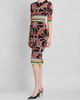 Dolce & Gabbana Women's Printed Stretch Silk Midi Dress - 4