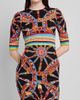 Dolce & Gabbana Women's Printed Stretch Silk Midi Dress - 5