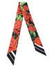 Dolce & Gabbana Women's Rose-Printed Silk Headscarf - 1