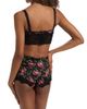 Dolce & Gabbana Women's Rose Lace-Trim Longline Balconette Bra - 4
