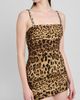 Dolce & Gabbana Women's Ruched Leopard Silk Charmeuse Mini Dress - 5
