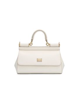 Dolce & Gabbana Women's Sicily Mini Leather Top Handle Bag