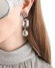 Dolce & Gabbana Women's Silvertone & Crystal Logo Long Drop Earrings - 2