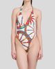Dolce & Gabbana Women's St. Carretto Halter One-Piece Swimsuit - 4