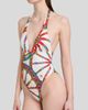 Dolce & Gabbana Women's St. Carretto Halter One-Piece Swimsuit - 5