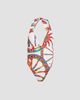 Dolce & Gabbana Women's St. Carretto Halter One-Piece Swimsuit - 6
