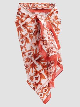 Dolce & Gabbana Women's St. Majolica Cotton Sarong