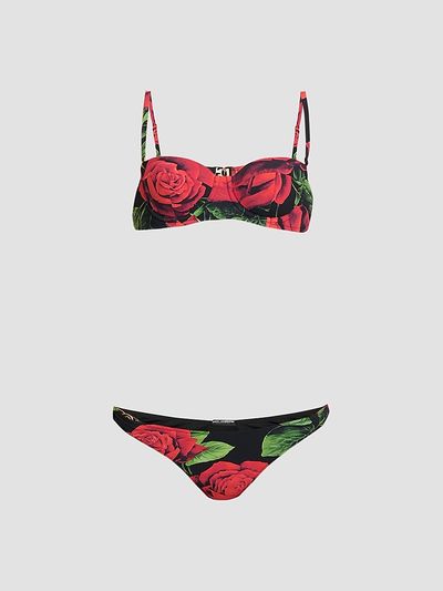 Dolce & Gabbana Women's St. Sicilia Printed Bikini